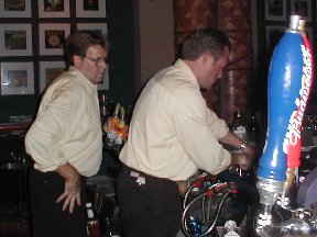 Noted for their efficiency at maintaining a sober crowd